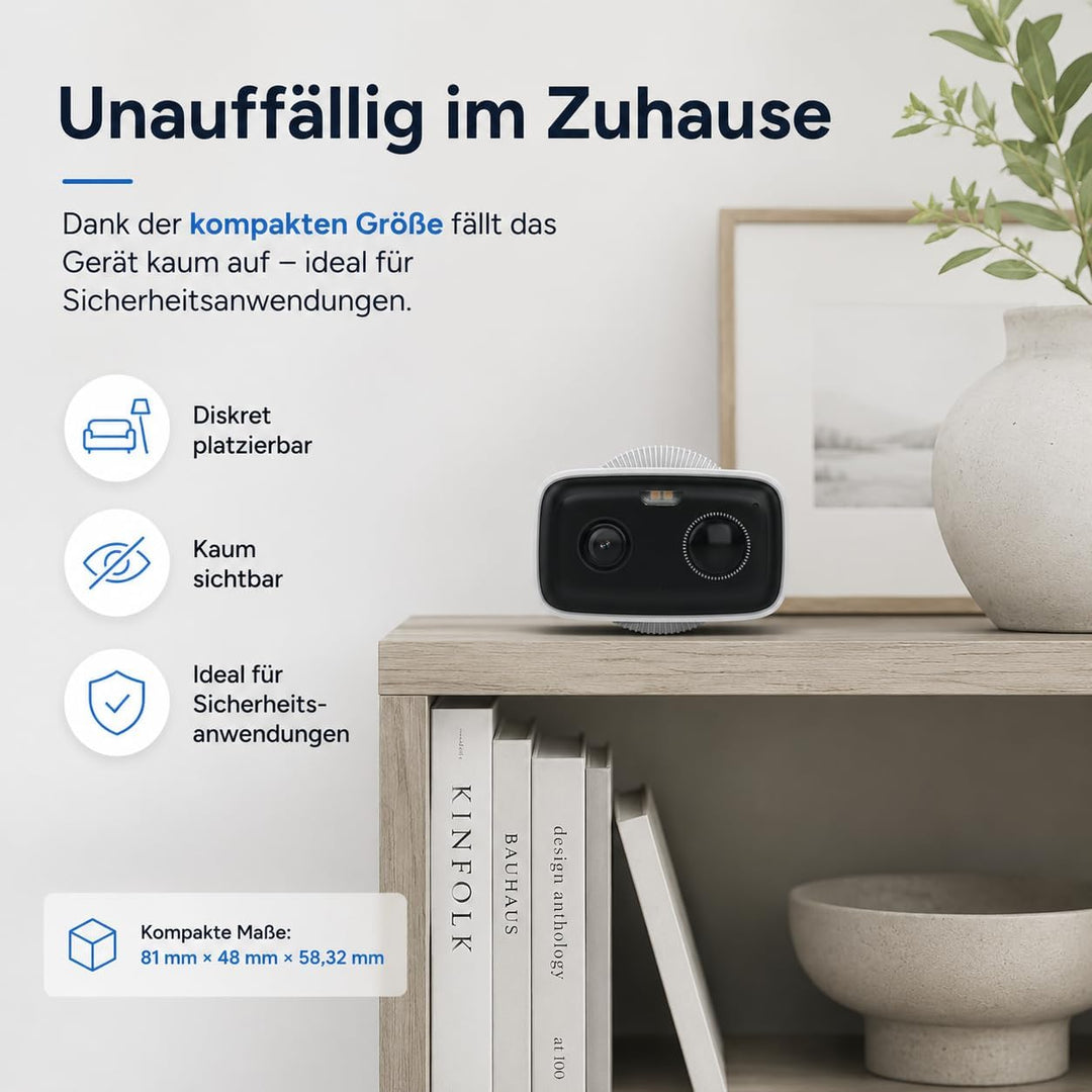 Tapo C400 Aussenkamera Akku | Überwachungskamera aussen mit 1080p-HD-Video, WLAN, Nachtsicht, witter