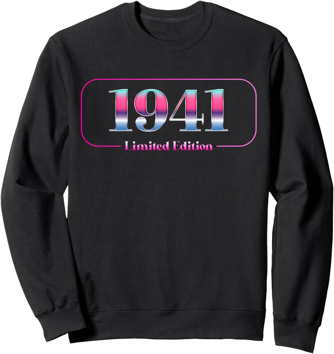 83. Geburtstag Mann Frau 83 Jahre 1941 Deko Lustig Geschenk Sweatshirt