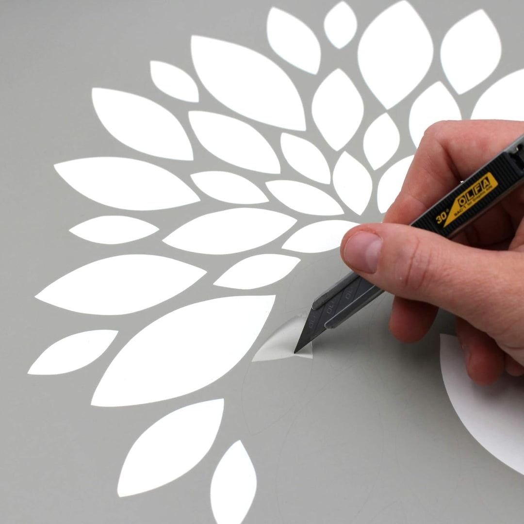 5m Oramask 810 Stencil Film Grau Matt transluzent Schablonenfolie Maskierfolie für Malarbeiten Sprit