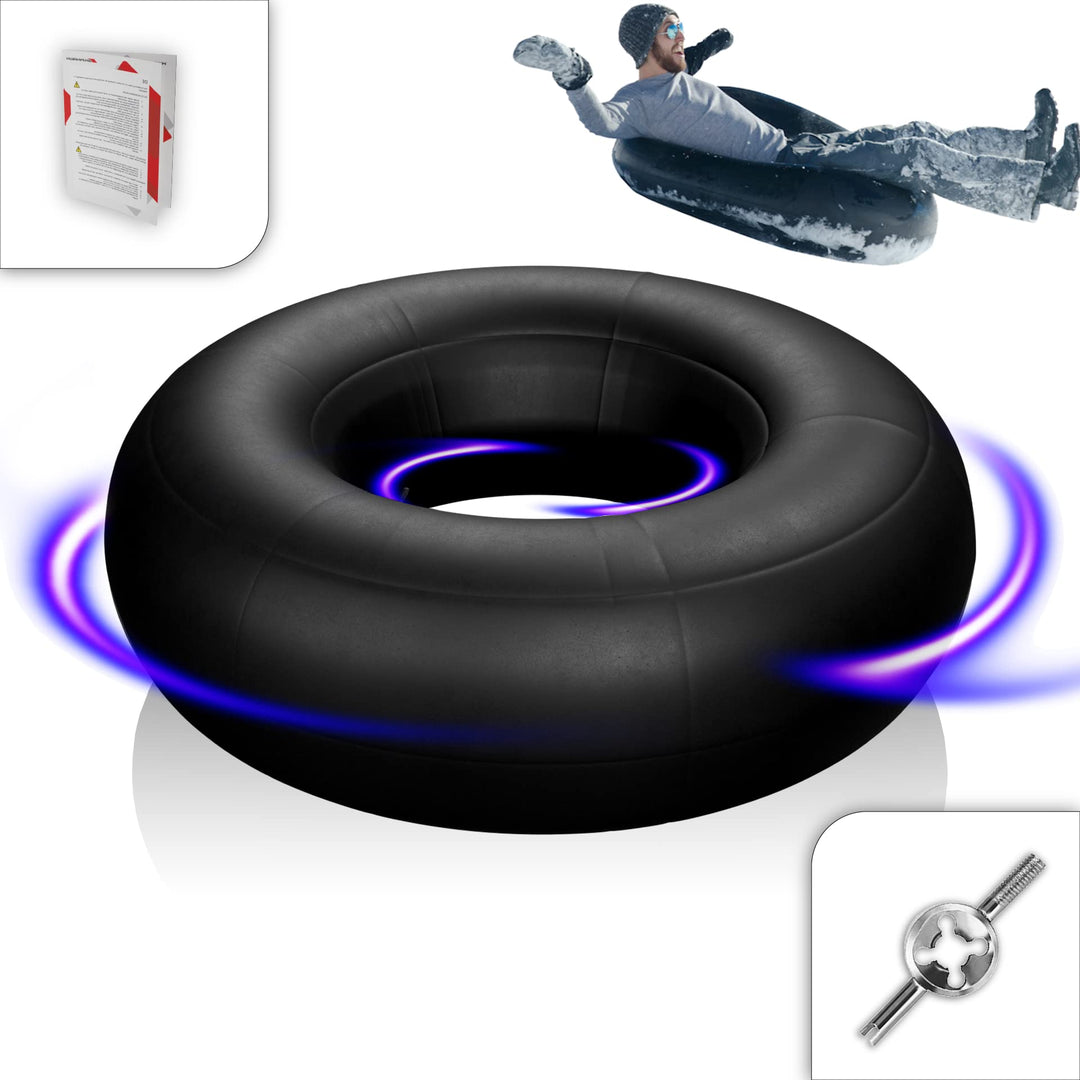 SKINHAWK Premium LKW Schlauch als Rodelreifen Snowtube Rutschreifen Bob Made IN