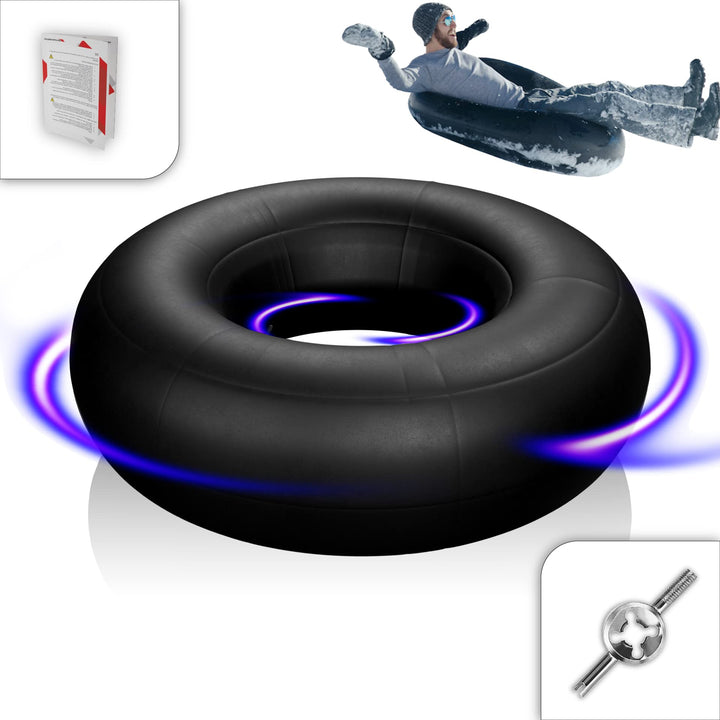 SKINHAWK Premium LKW Schlauch als Rodelreifen Snowtube Rutschreifen Bob Made IN