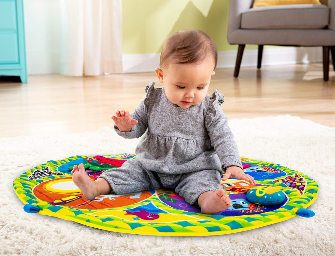 Lamaze Captain Calamari Spin & Explore Gym Piratenkrake Spieldecke, Piratenkrake Spieldecke