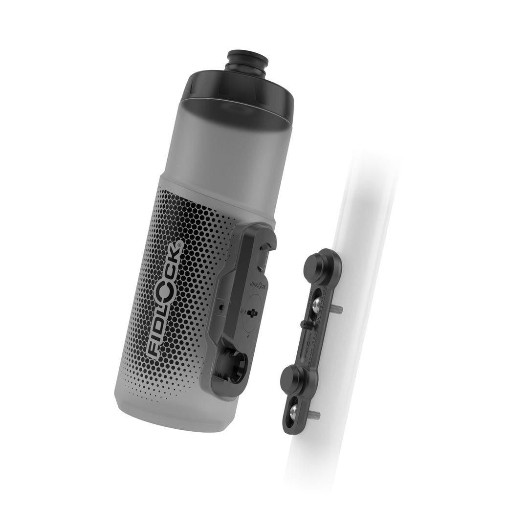 Fidlock Trinkflasche mit Bike Base Twist Set Transparent Gr. 600 ml 1, 1