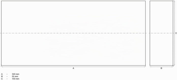 BGS 7010 | Schutzblock | für Hebebühnen | 340 x 150 x 55 mm, 340 x 150 x 55 mm