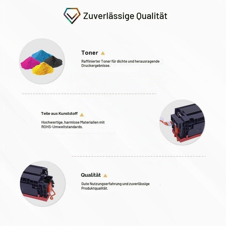 Cool Toner 207A Kompatible Tonerkartusche als Ersatz für HP 207A 207X Color Laserjet Pro MFP M283fdw