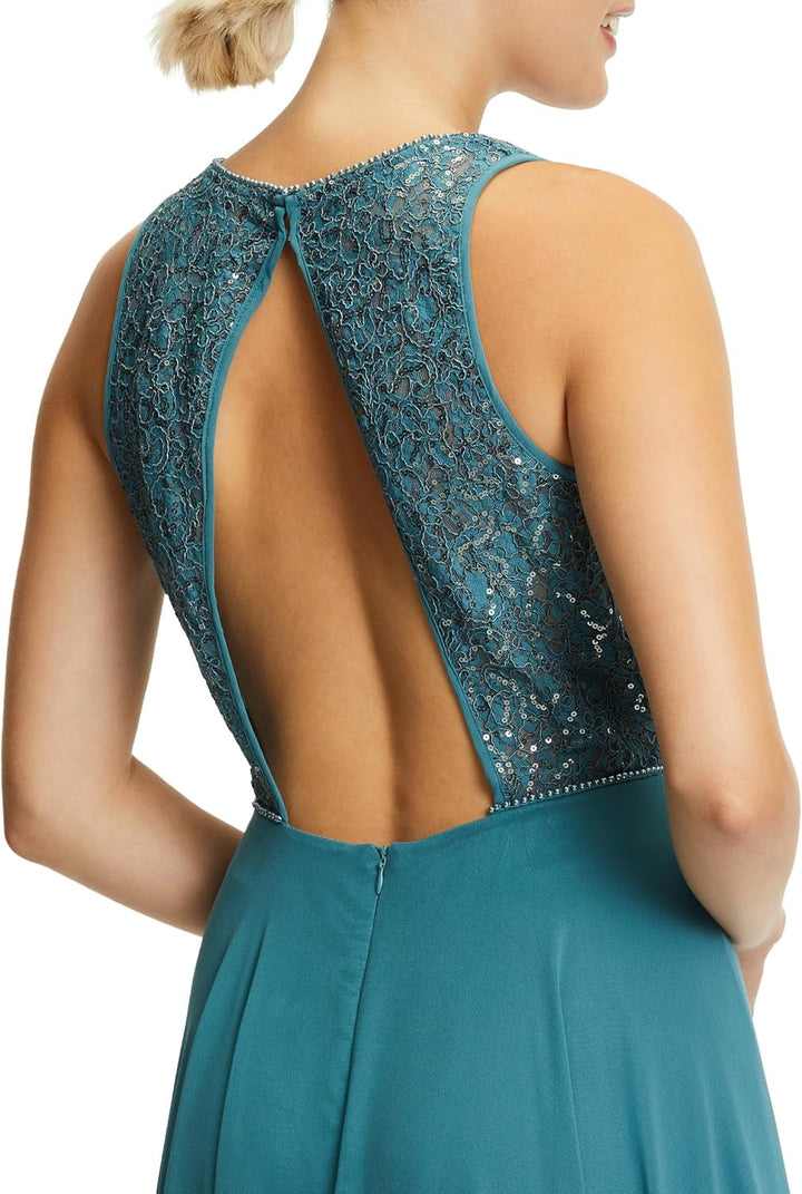 Vera Mont Damen Kleid 34 Smoky Teal, 34 Smoky Teal