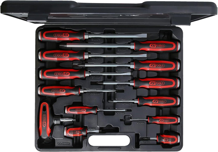 KS Tools 151.1150 ERGOTORQUEmax Schlagkappen-Schraubendreher-Satz, 13-tlg