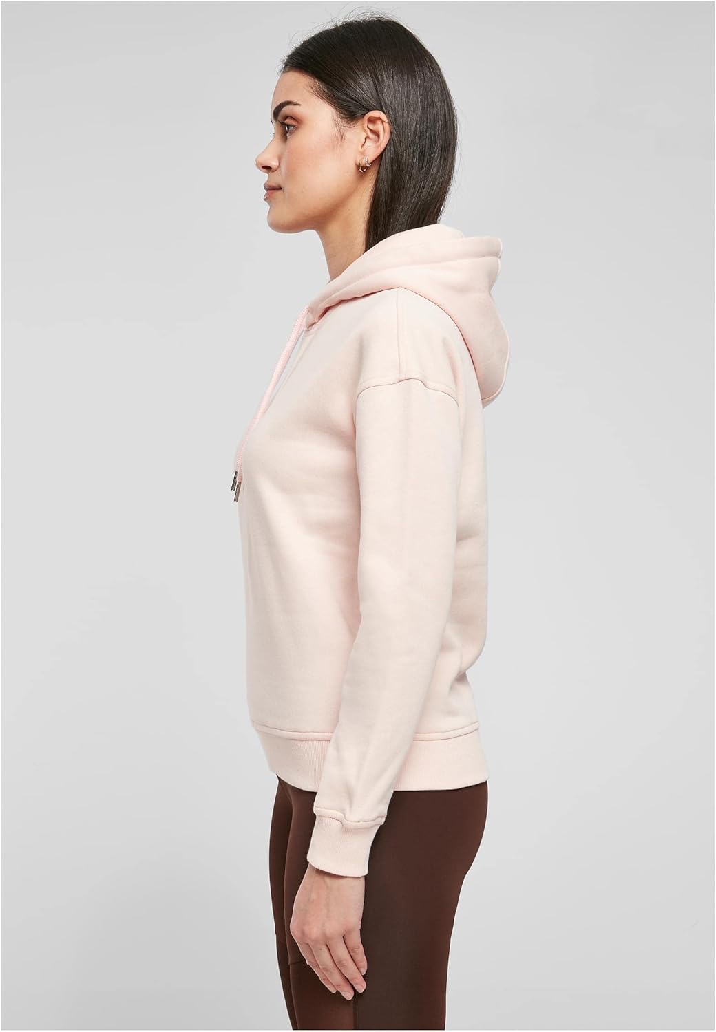 Urban Classics Damen Ladies Organic Hoody 3XL Rosa, 3XL Rosa