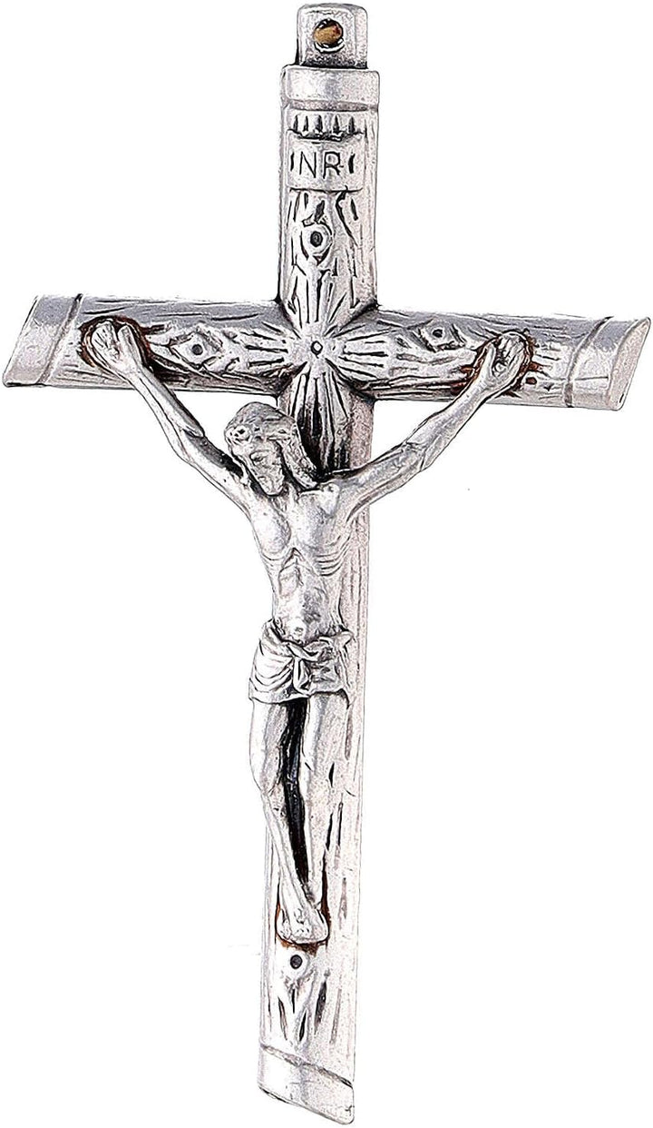 Holyart Reliquiarsetui Kalbleder mit Reliquiar IHS und Kreuz