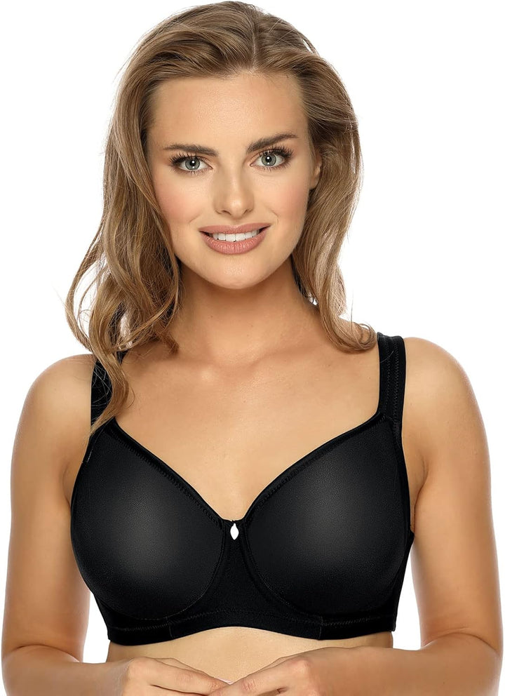 VIANIA! 2er Pack Minimizer Bügel BH Basic 14586 75E Schwarz, 75E Schwarz
