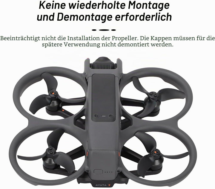 Motorabdeckung Kappe für DJI Avata 2 Aluminiumlegierung Drohnenmotor-Schutzhülle Staubdicht Wasserdi