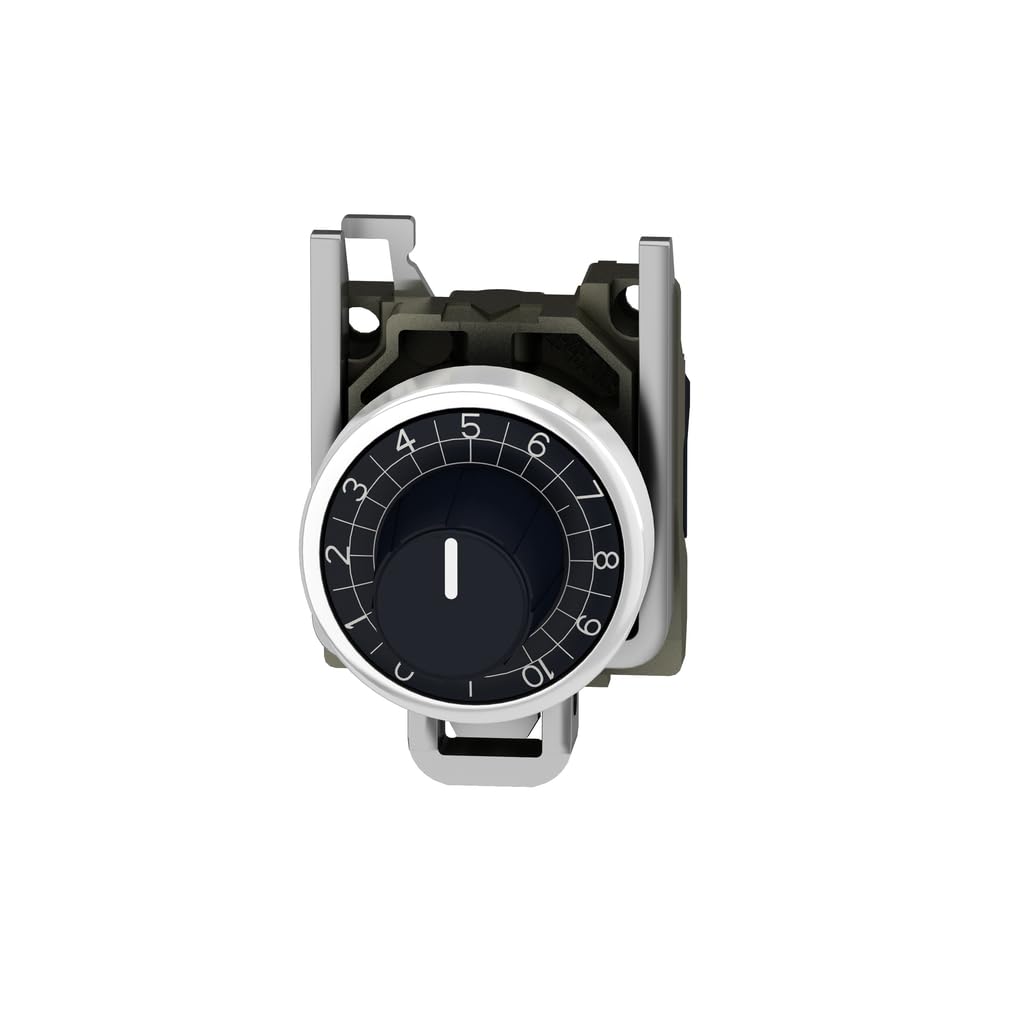 Schneider Electric | XB4BD912R10K - Potentiometer Metall Komplettgerät mit integr. Widerstand 10KOhm