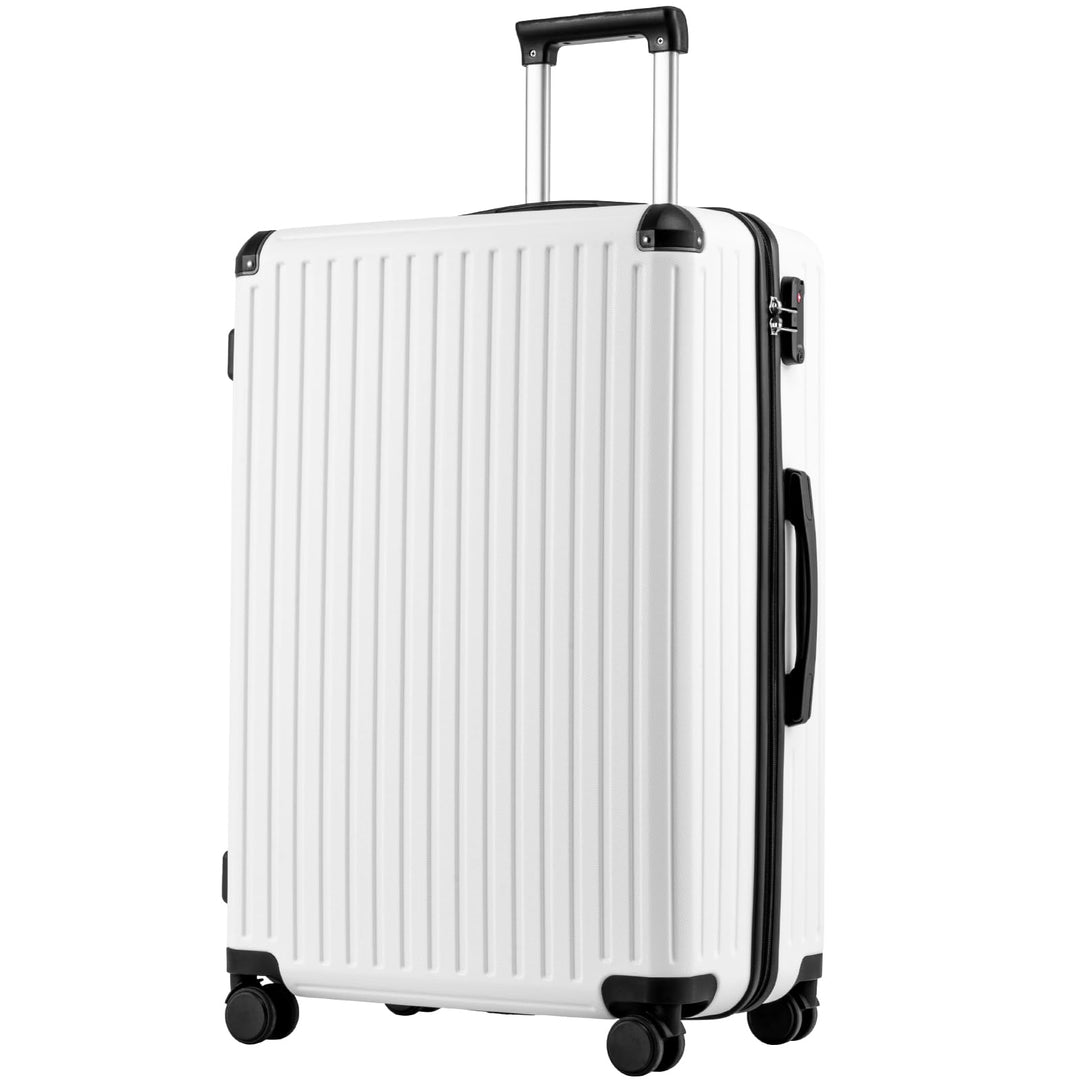 COOLIFE Koffer Trolley-Koffer Hartschalen-Koffer Rollkoffer Reisekoffervon ABS-Material mit TSA-Schl