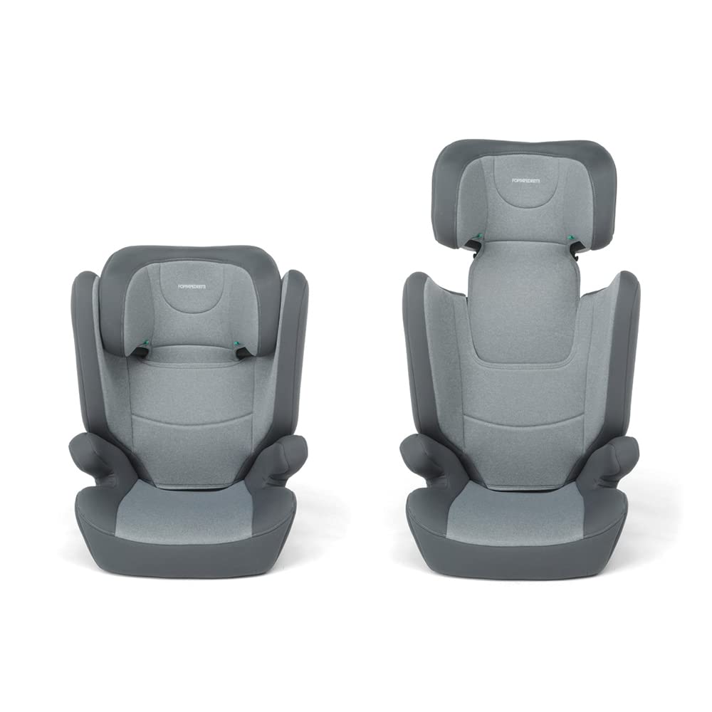 Foppapedretti Kinderautositz Time I-Size 100 bis 150 cm Höhe 3-12 Jahre ECE R129 Dualfix Befestigung