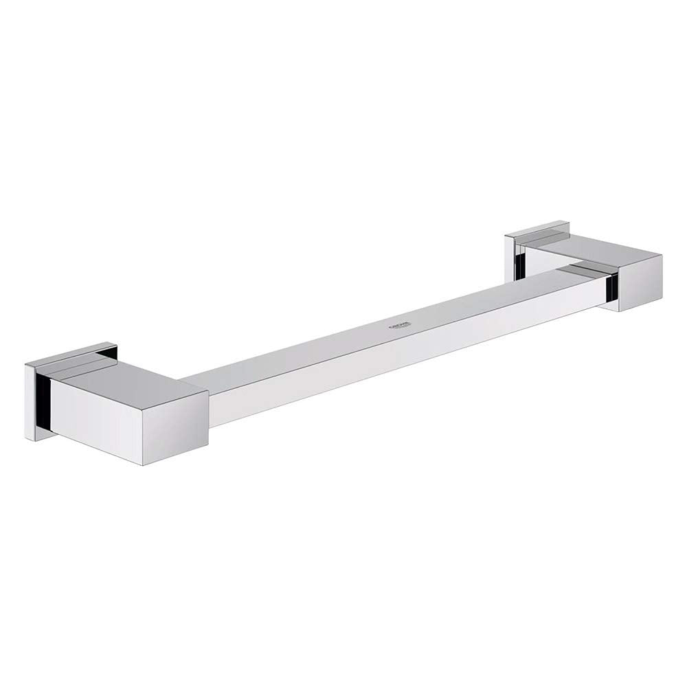 Grohe Essentials Cube Badaccessoires 392mm chrom, 40514001 392 mm (Stichmass 340 mm) Eckig, 392 mm (