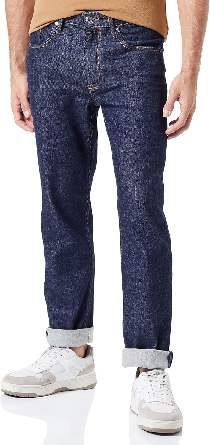 s.Oliver Herren Jeans Hose lang, Fit: Modern Regular 36W / 34L Blau, 36W / 34L Blau