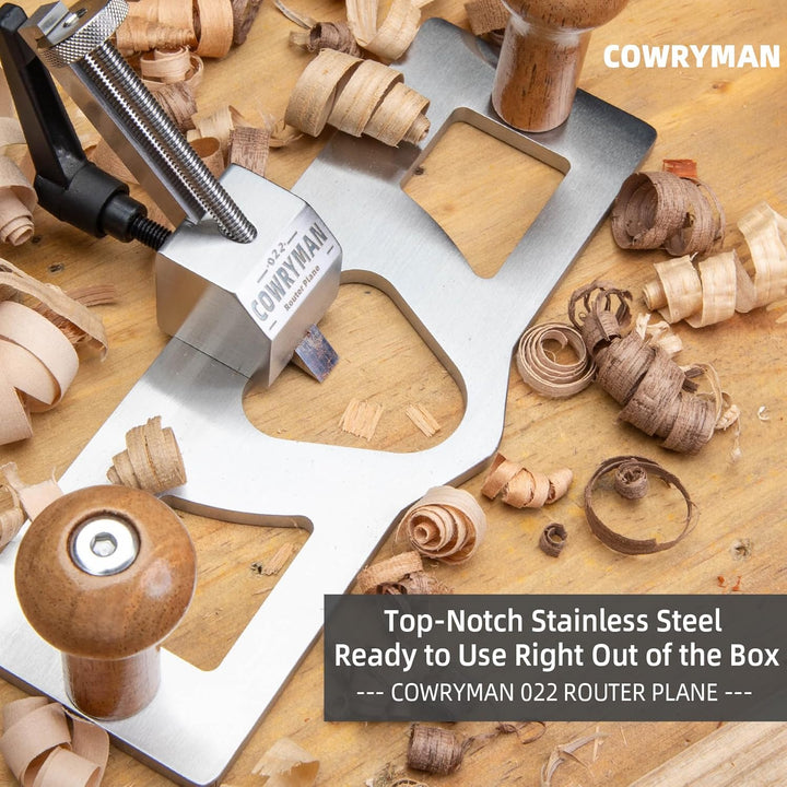 Cowryman Router Hobel Handheld Holzbearbeitung Werkzeug R022 Hobel