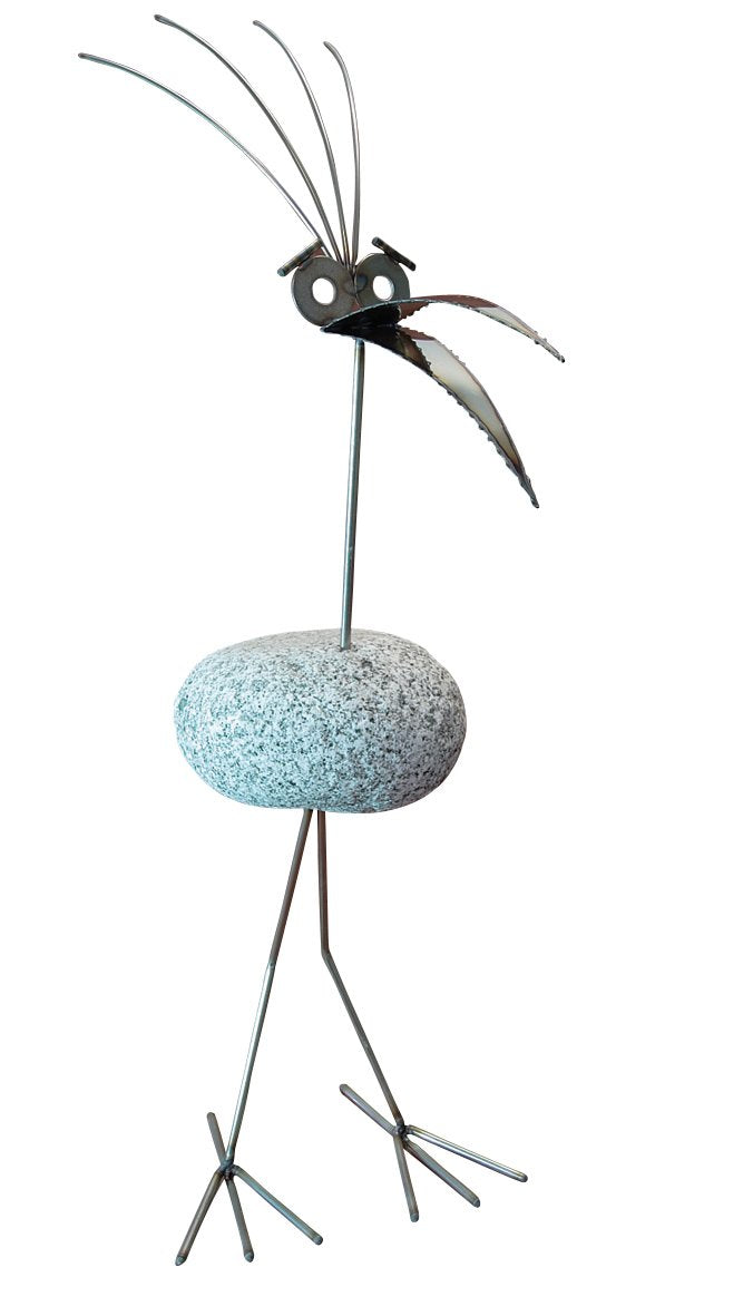 Gebrüder Lomprich Steinvogel Edelstahl SV 507, Höhe ca. 60 cm