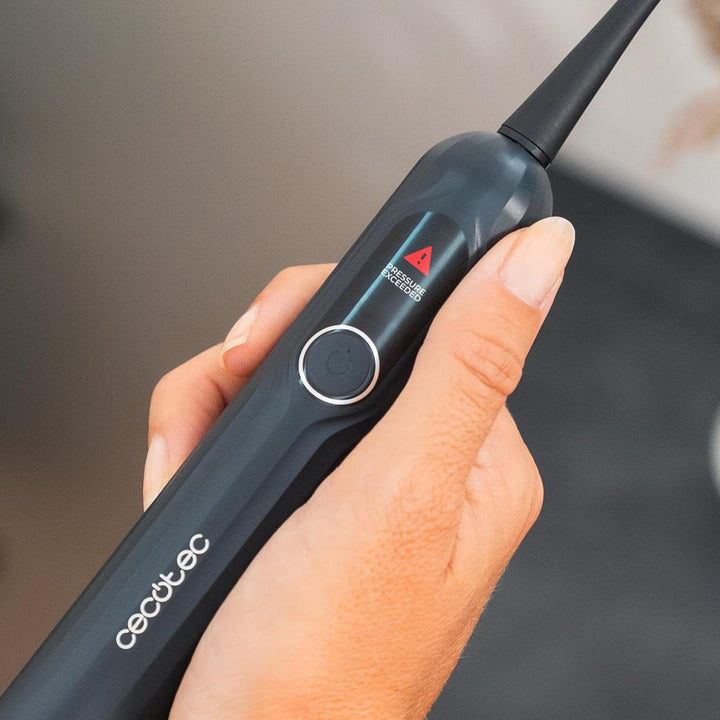 Cecotec elektrische Zahnbürste ToothCare UltraSonic PlatiniumSwing. DualClean Sonic+Oszillation, 50.