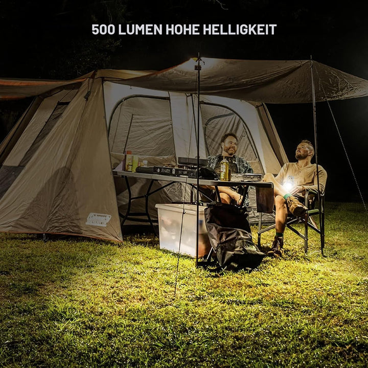T-SUN Tragbare Mini LED Arbeitsleuchte Schlüsselanhänger Taschenlampe 7 Modi 800 Lumen Wiederaufladb