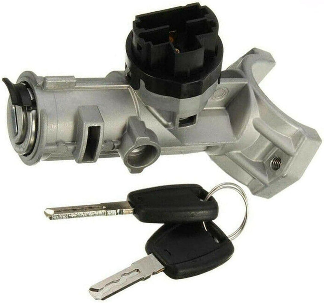 FanPaYY Lenkradschloss Starterschalter mit Doppelschlüssel Zündschloss 5-polig 4162HN Für Peu-geot B