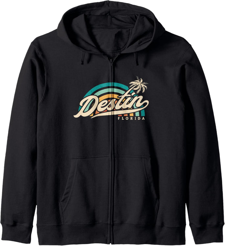 State of Florida Destin sunset casual beach graphic Kapuzenjacke