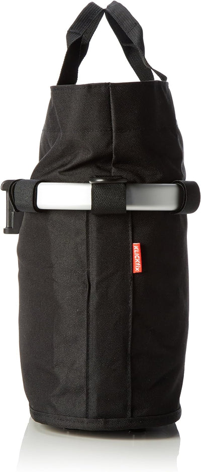 KLICKfix Farradtasche Bikebasket Oval S Schwarz, 34 x 31 x 17.5 cm Single, Single