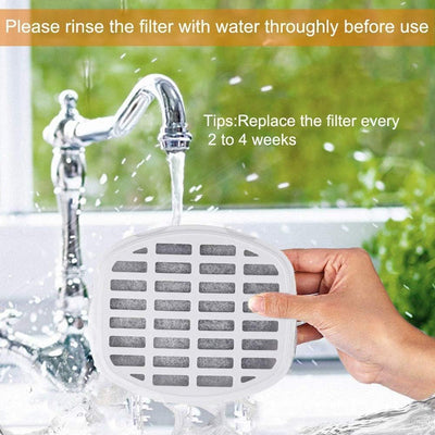 DOGNESS Filter Water Fountain Wasserfilter – Filter für Wasserspender, filtert Verunreinigungen, 3 S