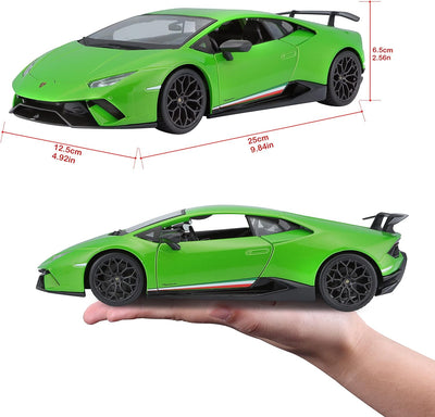 Maisto 531391 1/18 Lamborghini Huracan PERFORMANTE Harley-Davidson Modellauto, grün