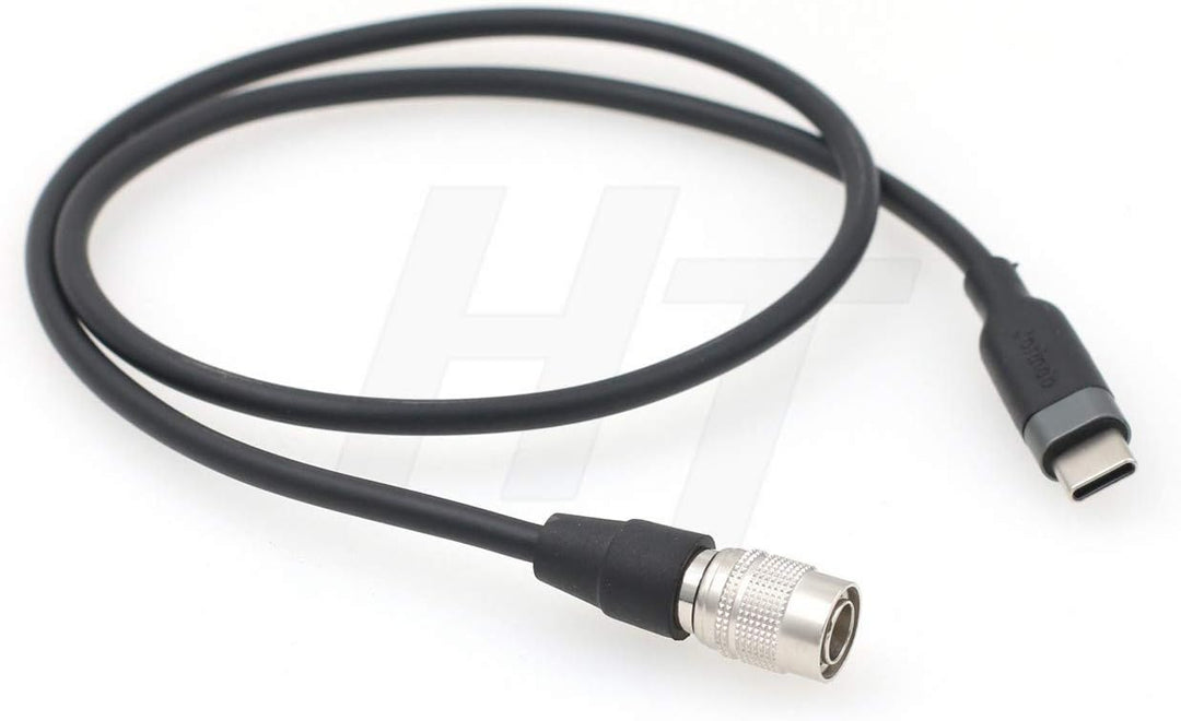 HangTon PD Power Bank 12V USB C auf Hirose 4 Pin Stromkabel für Zoom F4 F8 F8N Audio Recorder 60cm