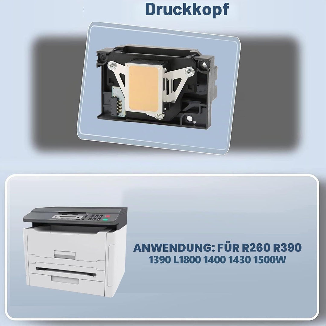 R1390 Druckkopf, kompatibel mit Epson R1390 R260 R390 1500 W, Ersatz für L1800 1400 1430 Drucker, au