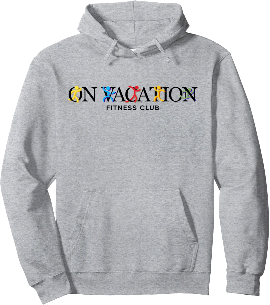 ON VACATION FITNESS CLUB X Sport & Urlaub & Chill - Frontal Pullover Hoodie