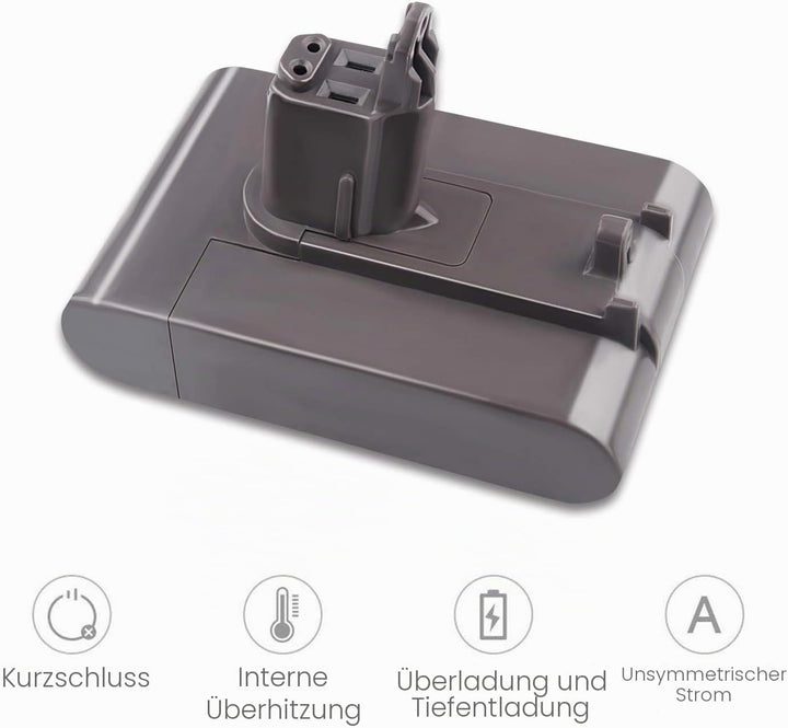 ARyee 4000mAh DC34 Akku kompatibel mit DC31 DC34 DC35 DC44 DC45 Typ B akku, Ersatz für 917083-01 170