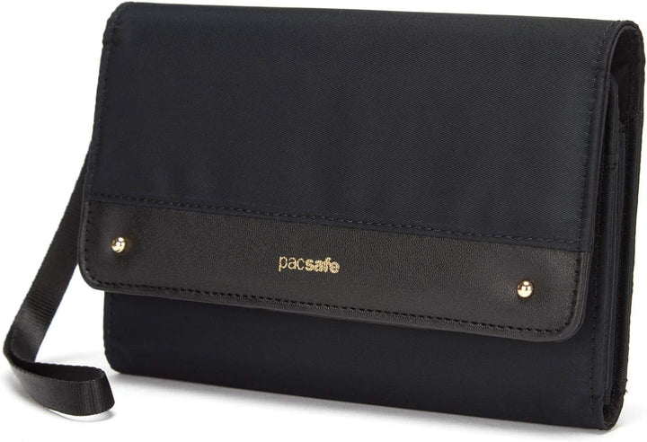 Pacsafe RFIDsafe Clutch Wallet Black