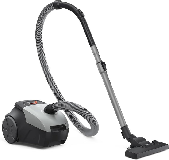 Philips Series 2000 Bodenstaubsauger mit Beutel – Kompakt & Leicht, 800W Motor, HEPA-Filter fängt 99