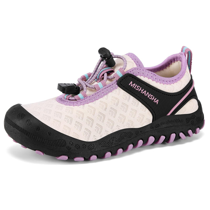 Mishansha Trekkingschuhe Kinder, Wanderschuhe Jungen Atmungsaktiv rutschfest Turnschuhe Mädchen Outd