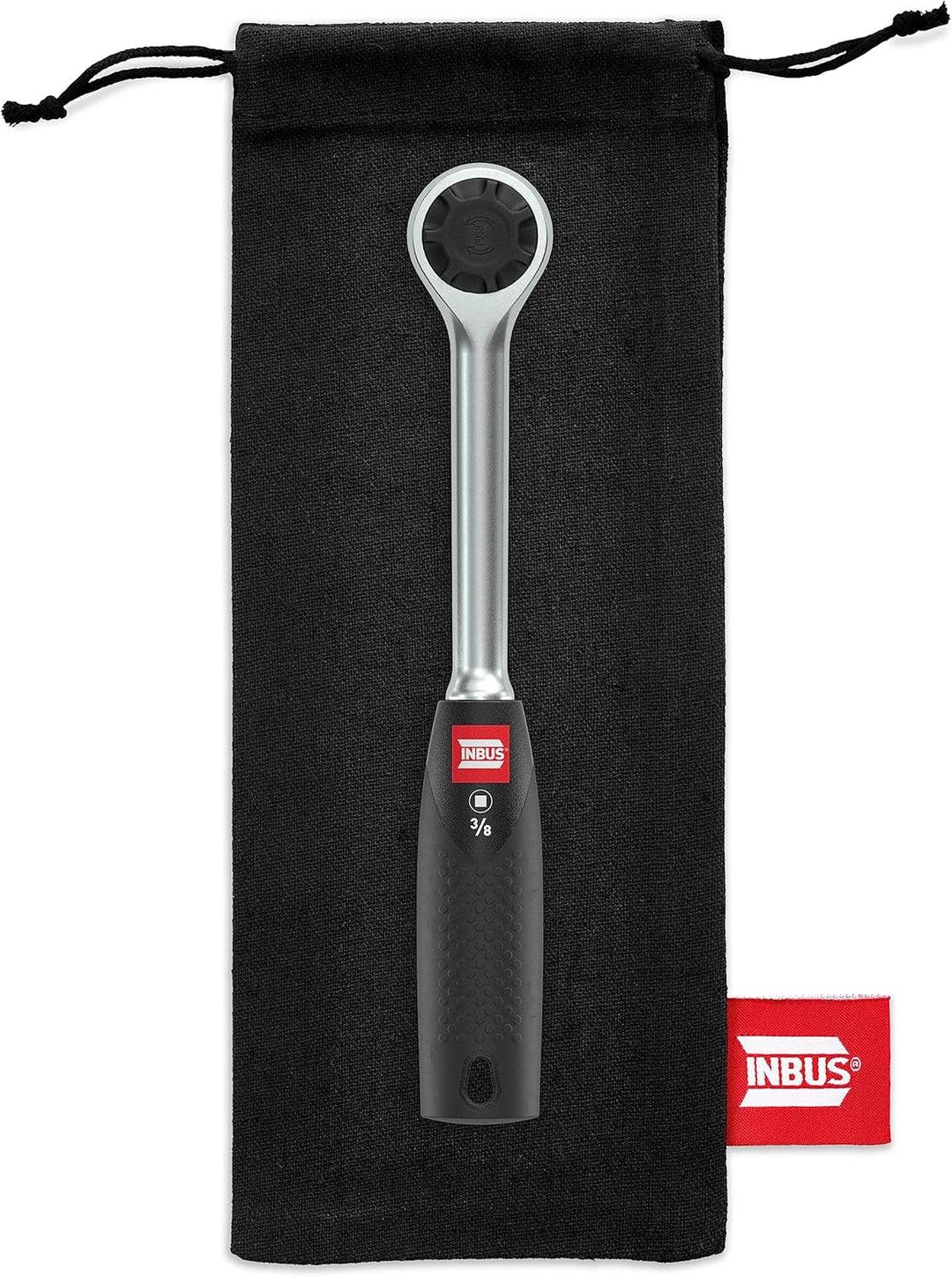 INBUS® 74070 Ratsche 3/8", mit Feinverzahnung (72 Zähne), 3/8"