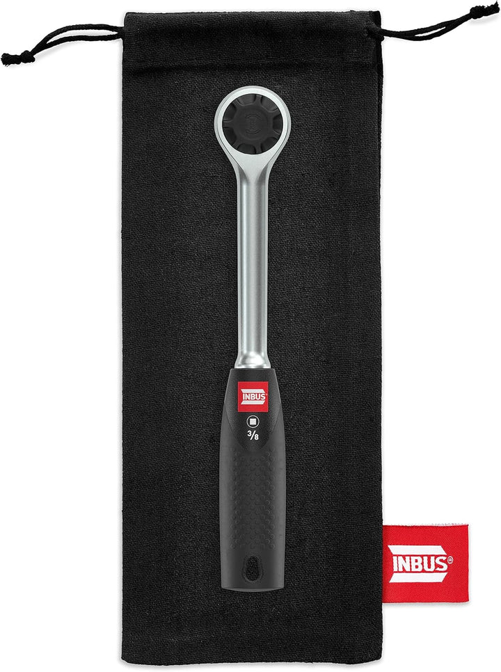 INBUS® 74070 Ratsche 3/8", mit Feinverzahnung (72 Zähne), 3/8"