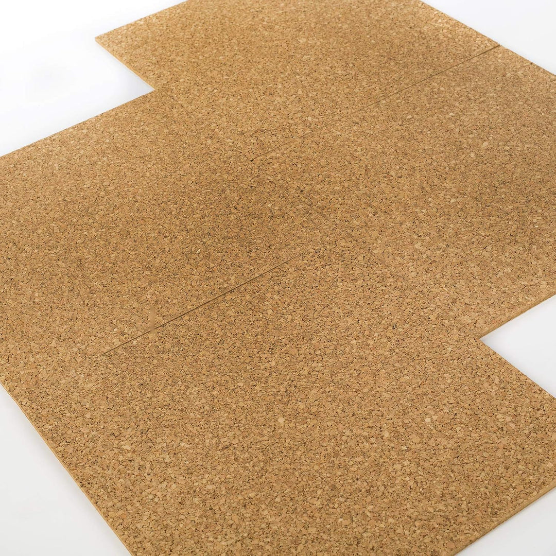 NURADA - Pinnwand Kork - Korkplatten für die Wand 300x300x4mm (15 Stück) - Korkplatte, Korkplatten,