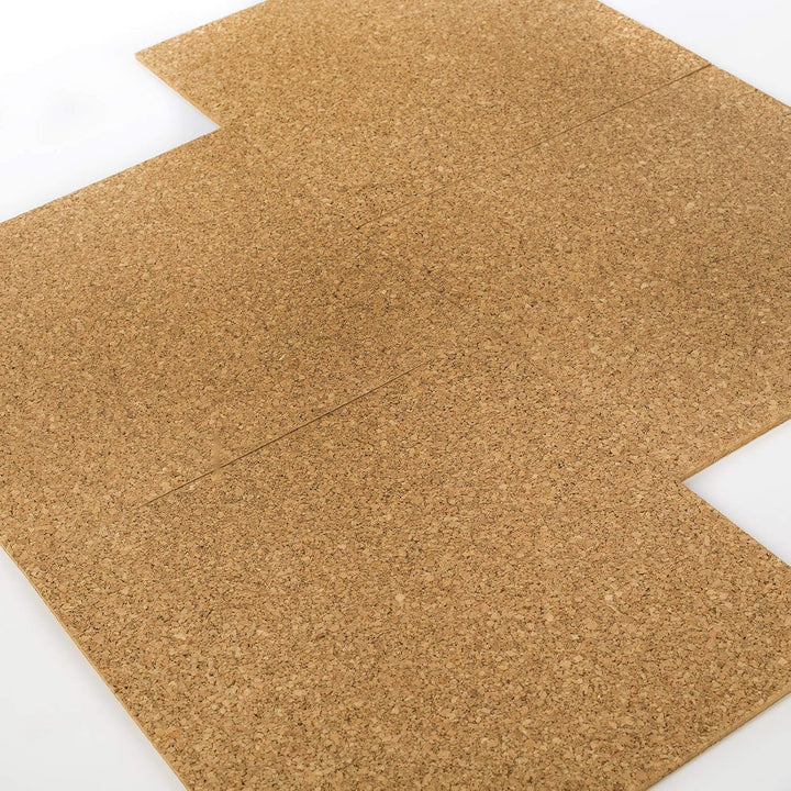 NURADA - Pinnwand Kork - Korkplatten für die Wand 300x300x4mm (15 Stück) - Korkplatte, Korkplatten,