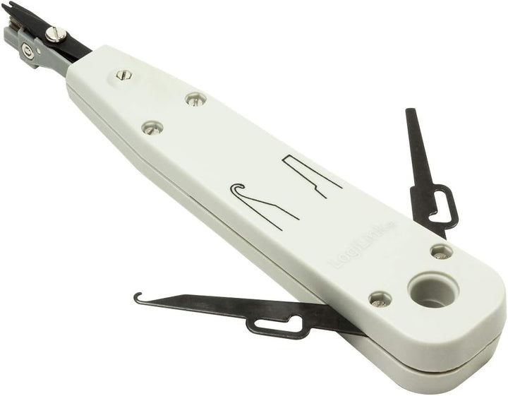 LogiLink WZ0012 5in1 Netzwerk Werkzeug Set für RJ11, RJ12, RJ45 inkl. Tasche