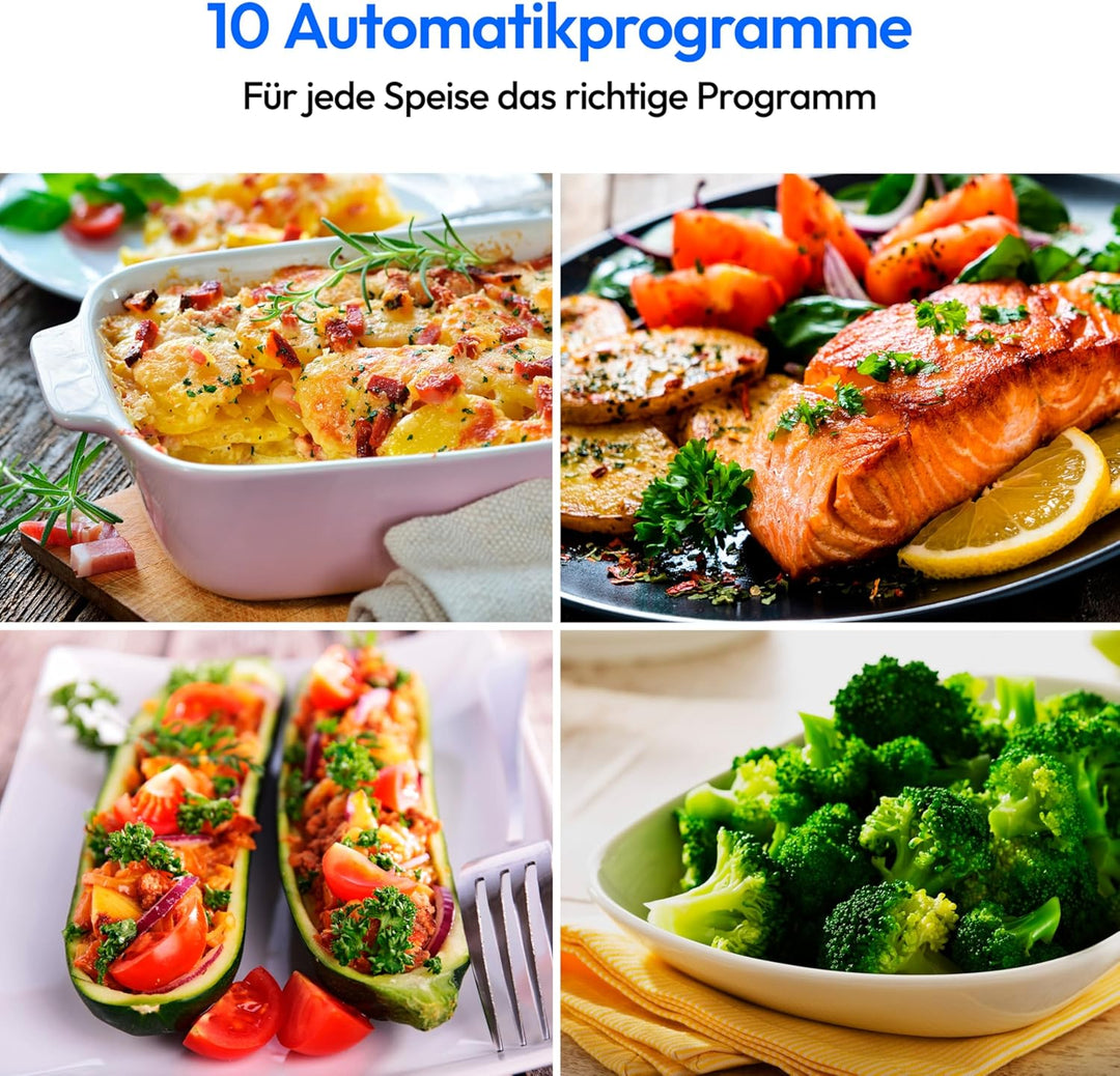 MEDION 3 in 1 Mikrowelle mit Grill und Heissluft Funktion (23 Liter, 900 Watt, 1.000 Watt Grill, 1.6