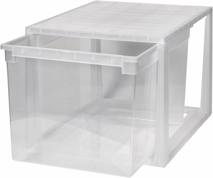 3 Stück Schubladenboxen mit Nutzvolumen 2 Stück mit 22 (XL) und 1 Stück mit 50 (XXL) Liter. Passend