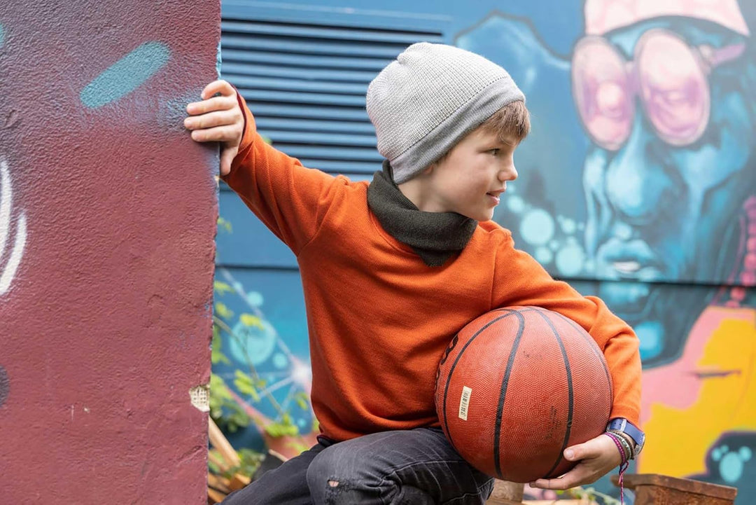 Disana Strick-Pullover, 100% Bio-Merinowolle GOTS, IVN Best | Zeitloses Design | Kleinkind, Kind, Un