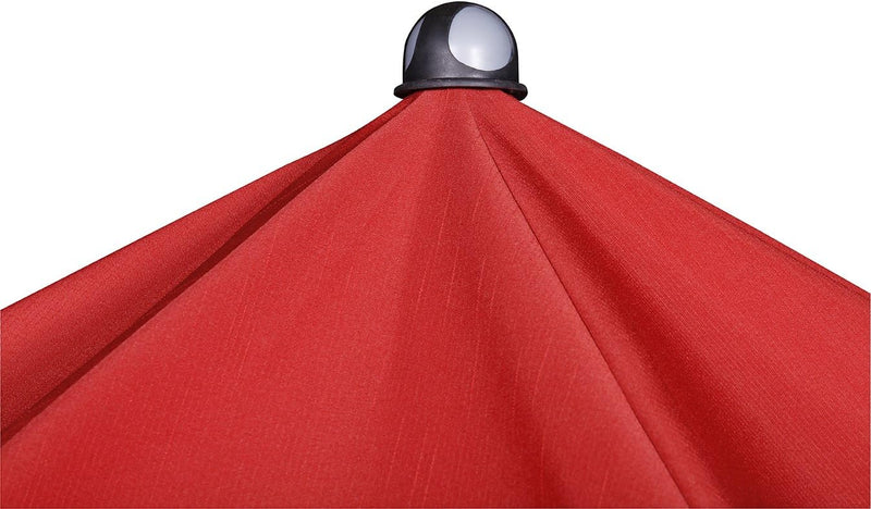 Doppler Absolut wetterfester Gartenschirm Sun Line III 200 UV-Schutz 50 Plus, Farbe anthrazit