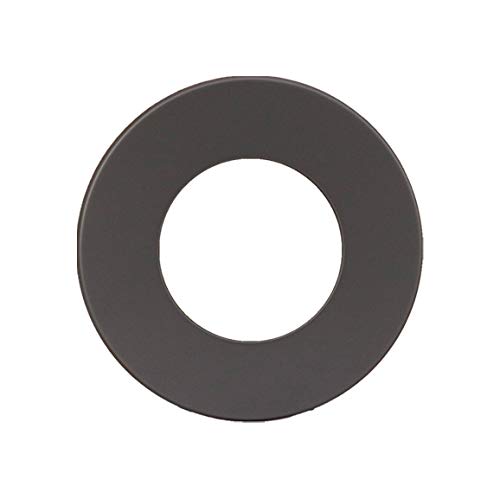 LANZZAS Ofenrohr Wandrosette mit 70 mm Rand, im Durchmesser, DN Ø 150 mm, Farbe: gussgrau - weitere