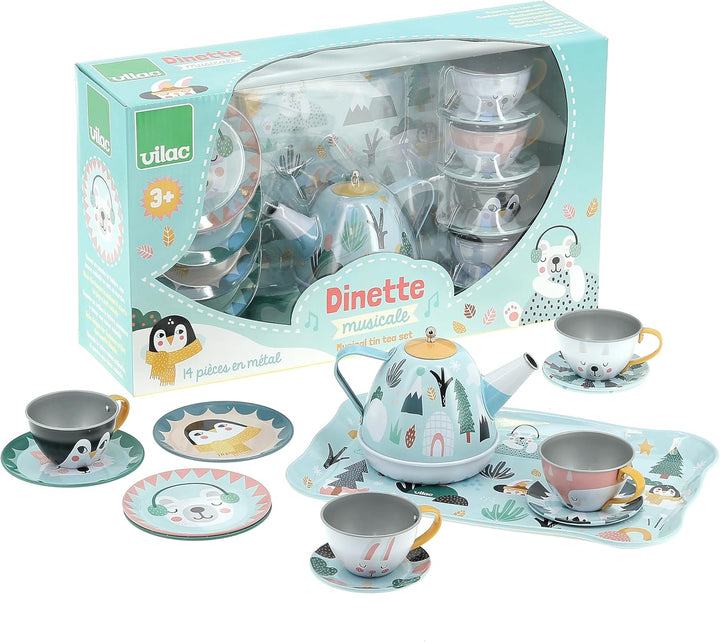 Vilac Michelle Carlslund Musik-Dinette, Holz, Iceland Pretend Play Iceland, Pretend Play Iceland