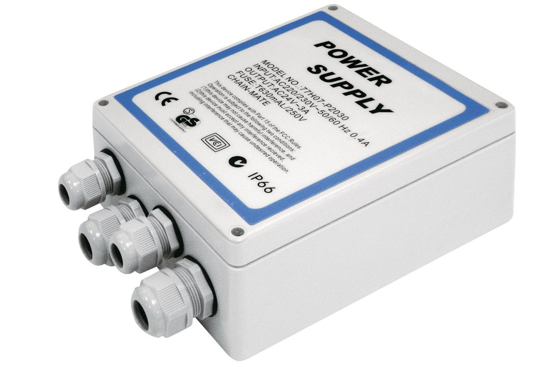 DIGITUS DN-16098-1 Stromzufuhr-Box, AC Adapter 220/230V auf AC24V/3A, Kamera-Zubehör für DN-16081-1,