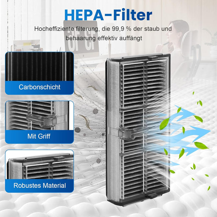 18 Stück Zubehörset für Dreame L10s Pro Ultra Heat / L10s Ultra Gen 2 / X30 Ultral/Mova E30 Ultra Sa