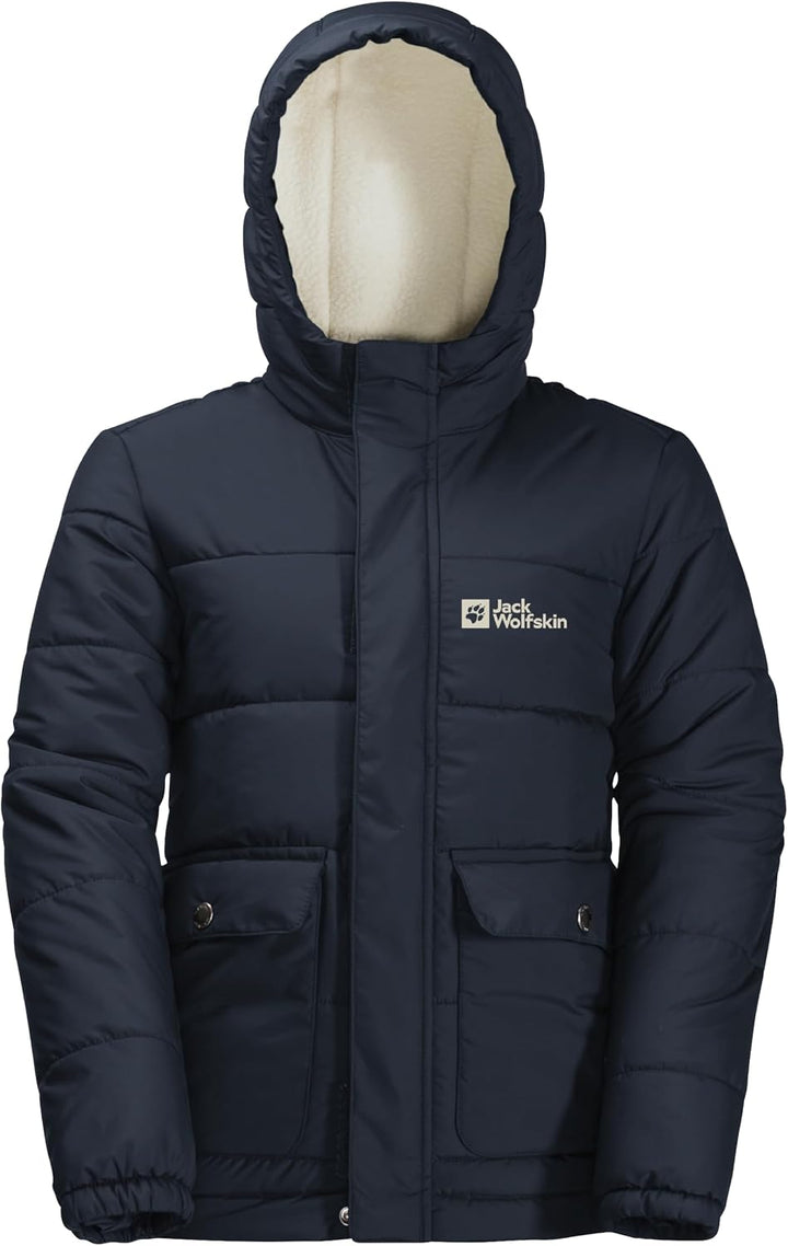 Jack Wolfskin Unisex Kinder Snow Fox Jacket K Jacket 116 night blue, 116 night blue